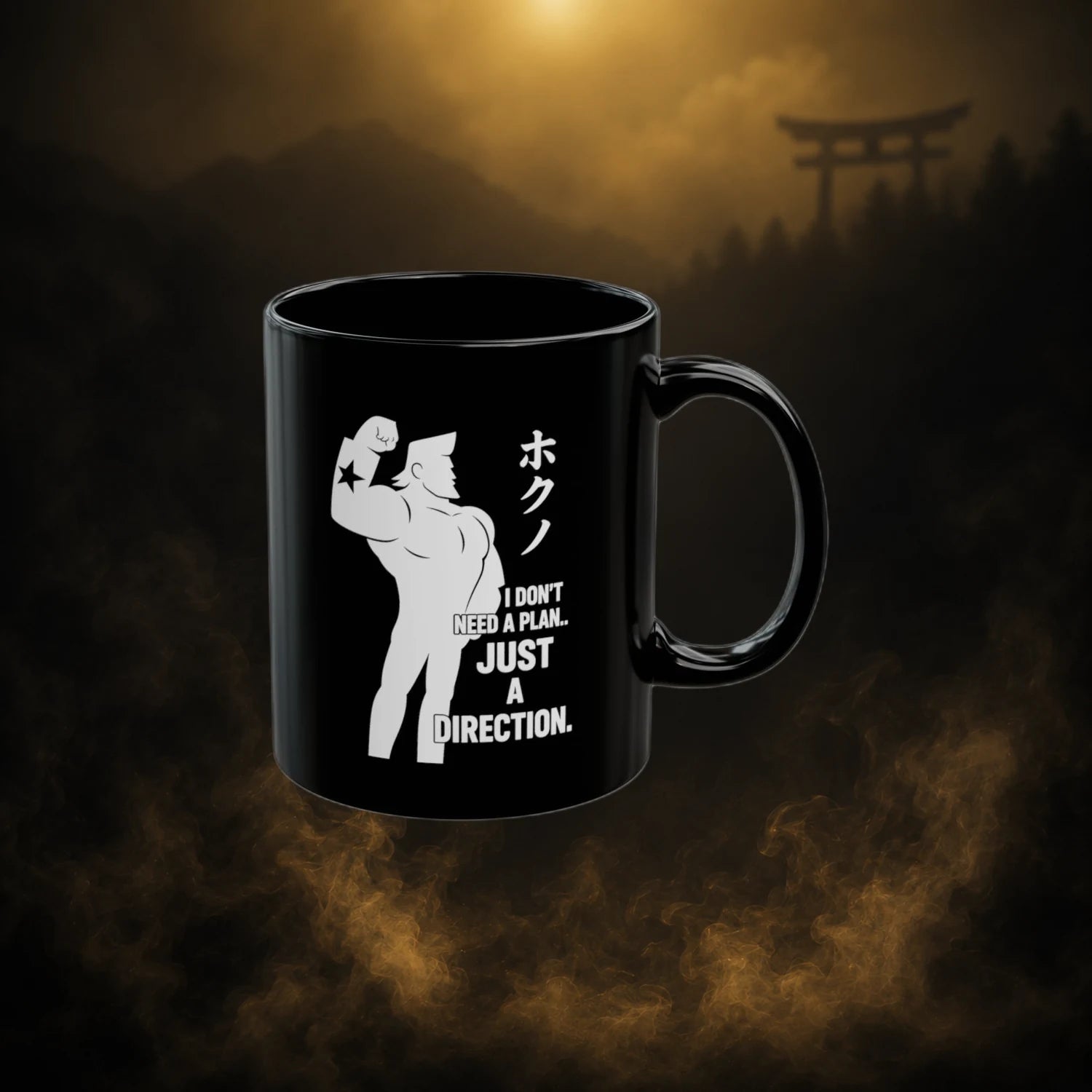 Franky • Direction Black Mug