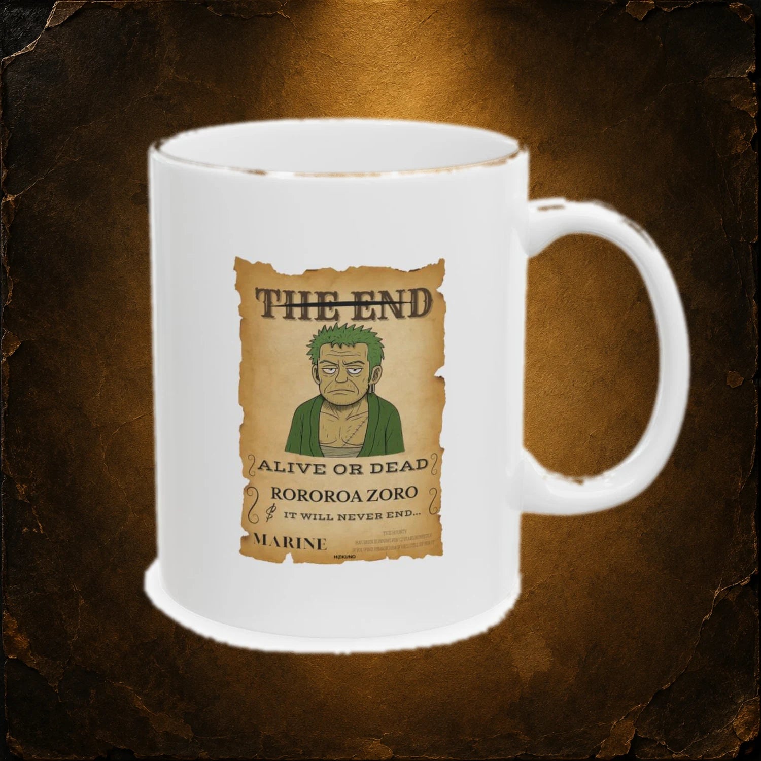 Rororoa Zoro • Wanted Poster Mug