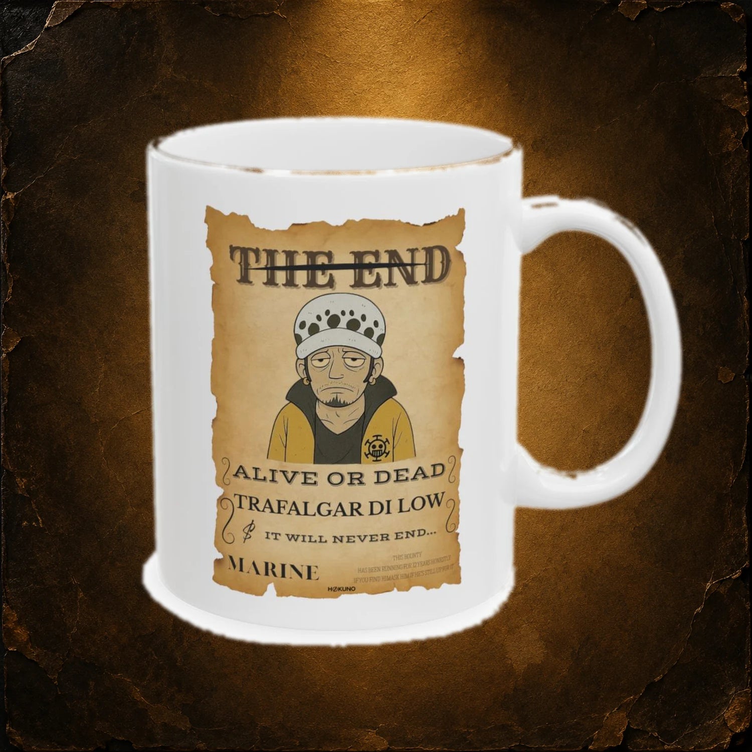 Trafalgar Di Low • Wanted Poster Mug