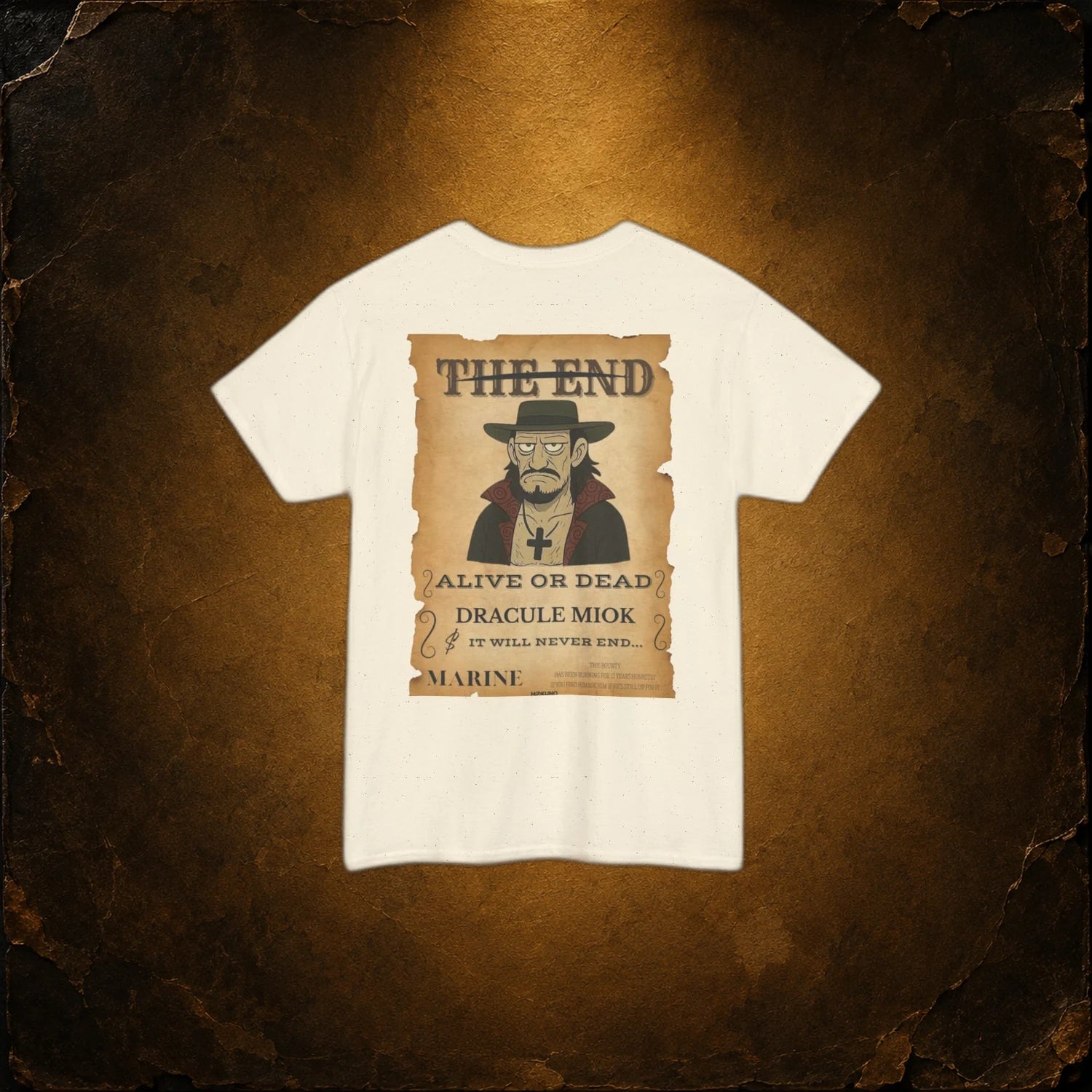 Dracule Miok • Wanted Poster Tee