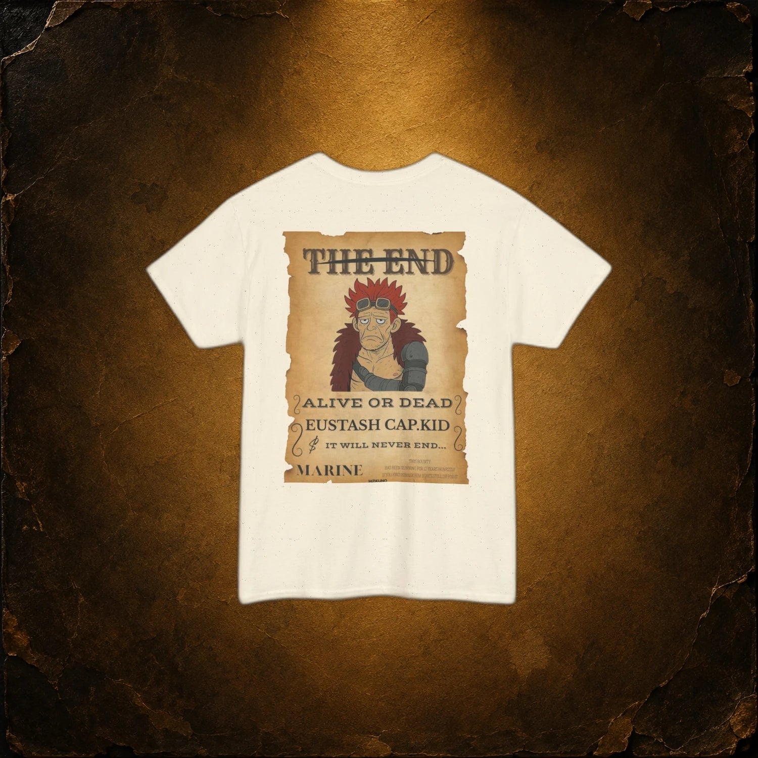 Eustash Cap.kid • Wanted Poster Tee