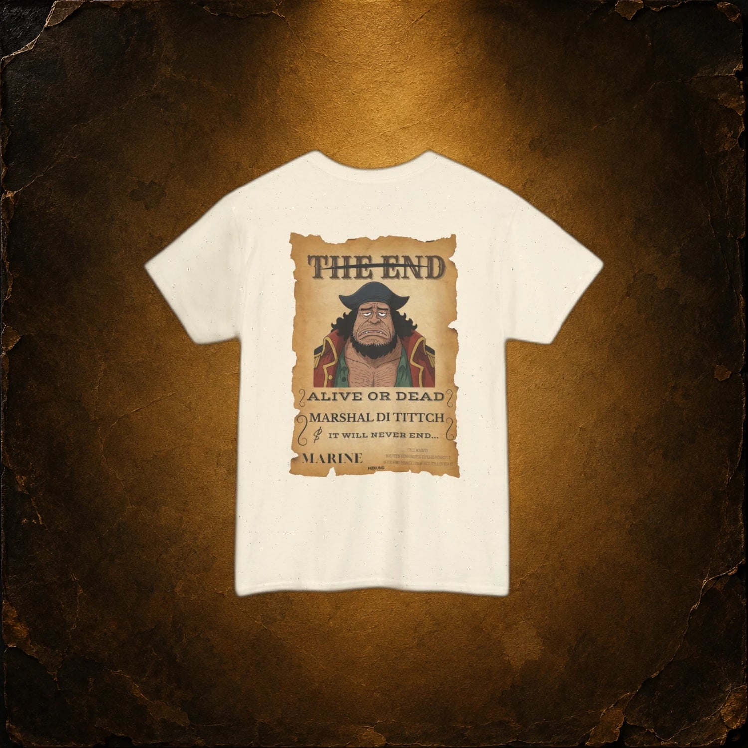 Marshal Di Tittch • Wanted Poster Tee