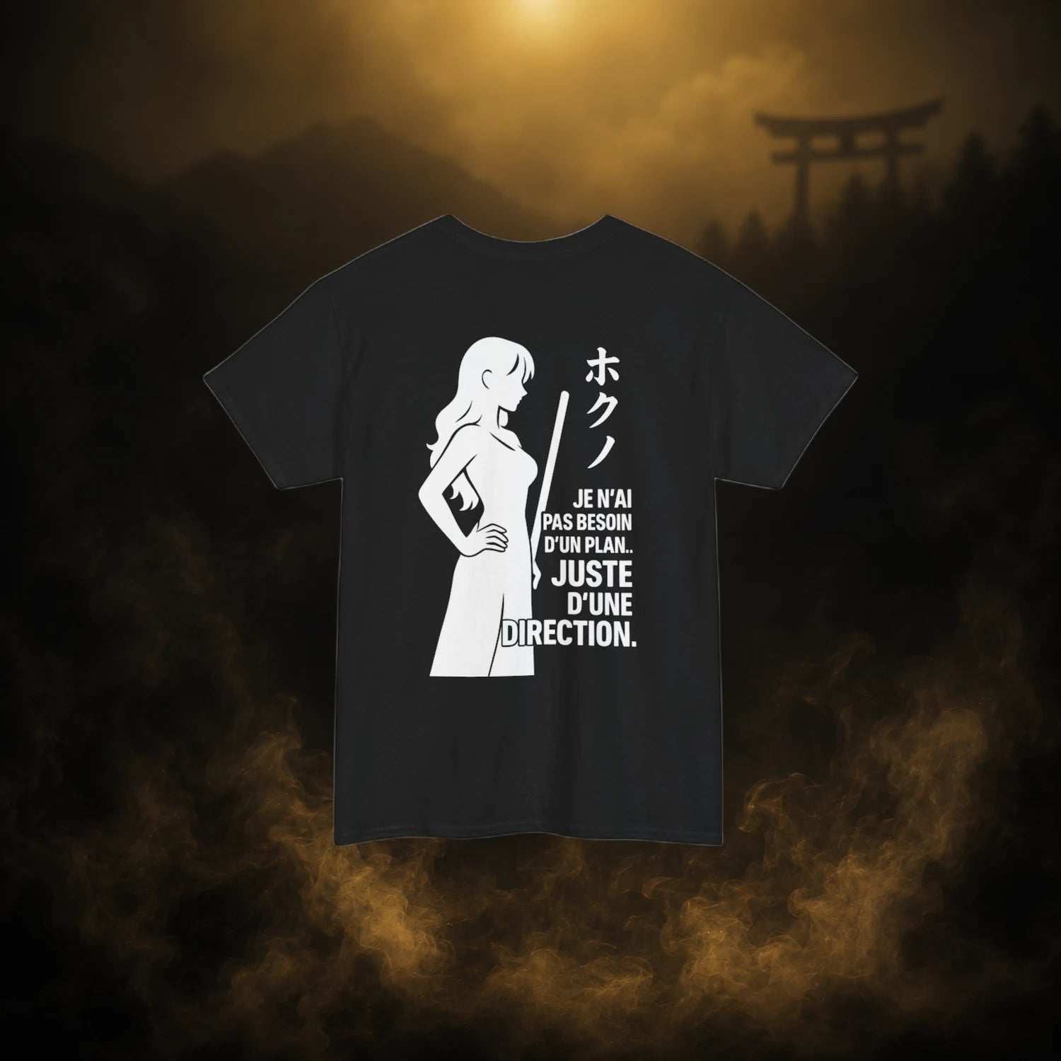 Nami • Direction Black Tee