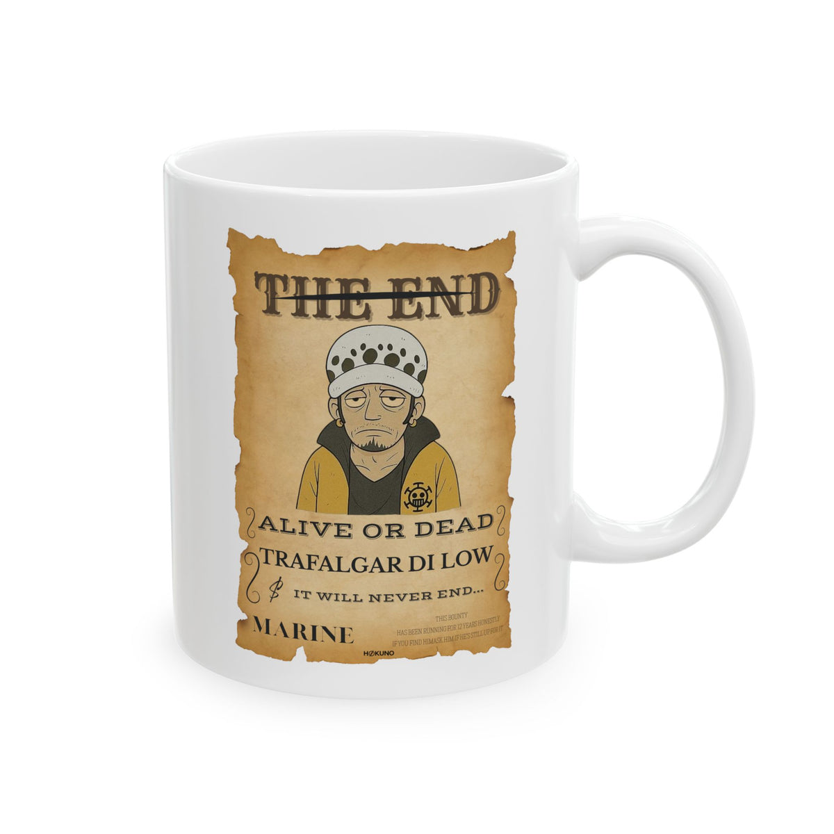 Trafalgar Di Low • Wanted Poster Mug — vue 5