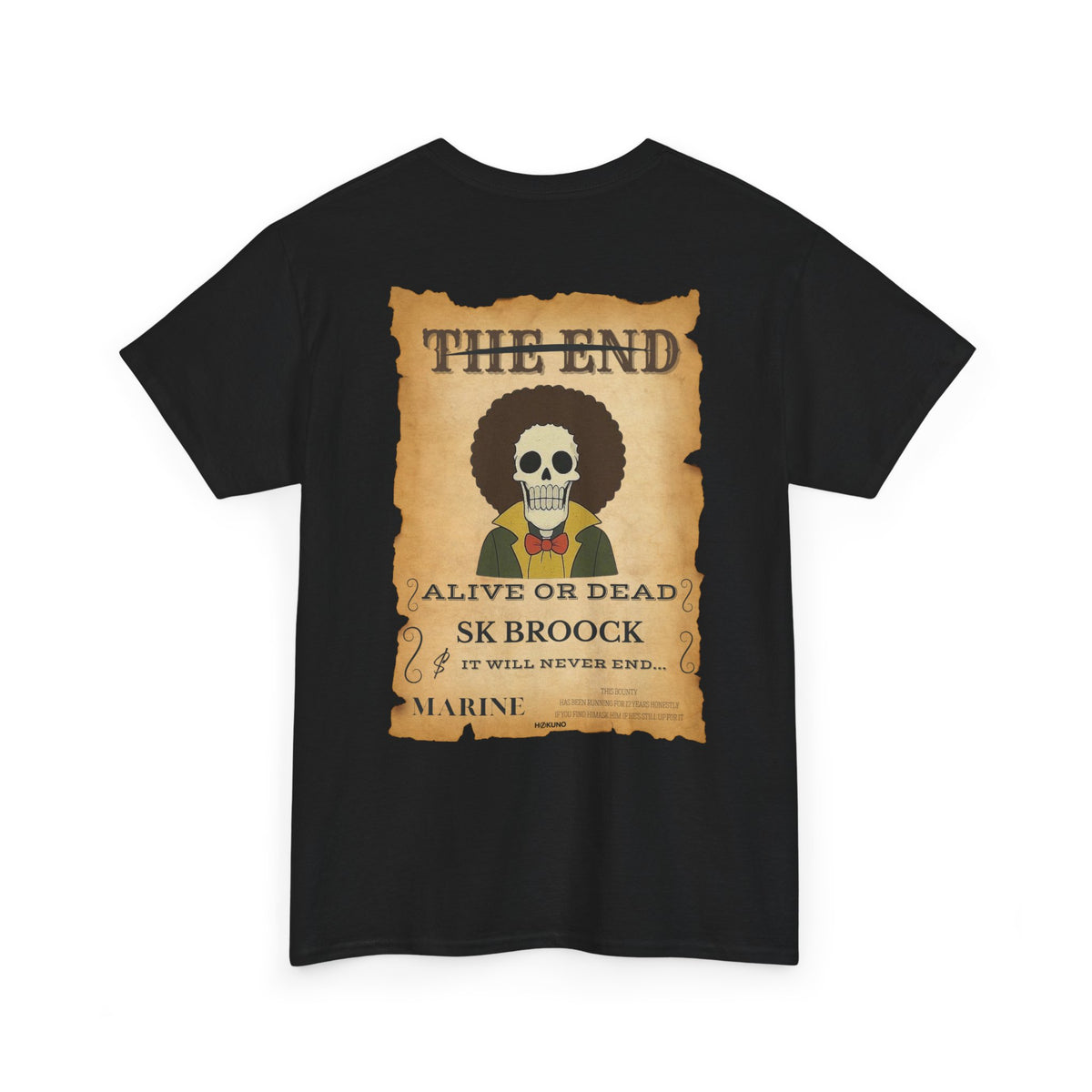Broock • Wanted Poster Black Tee — vue 2