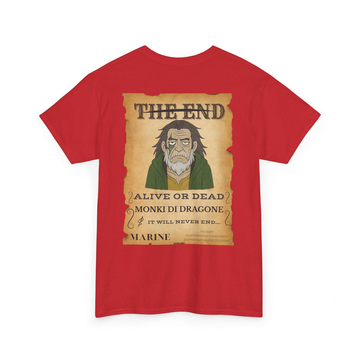 Monki Di Dragone • Wanted Poster Tee — vue 14