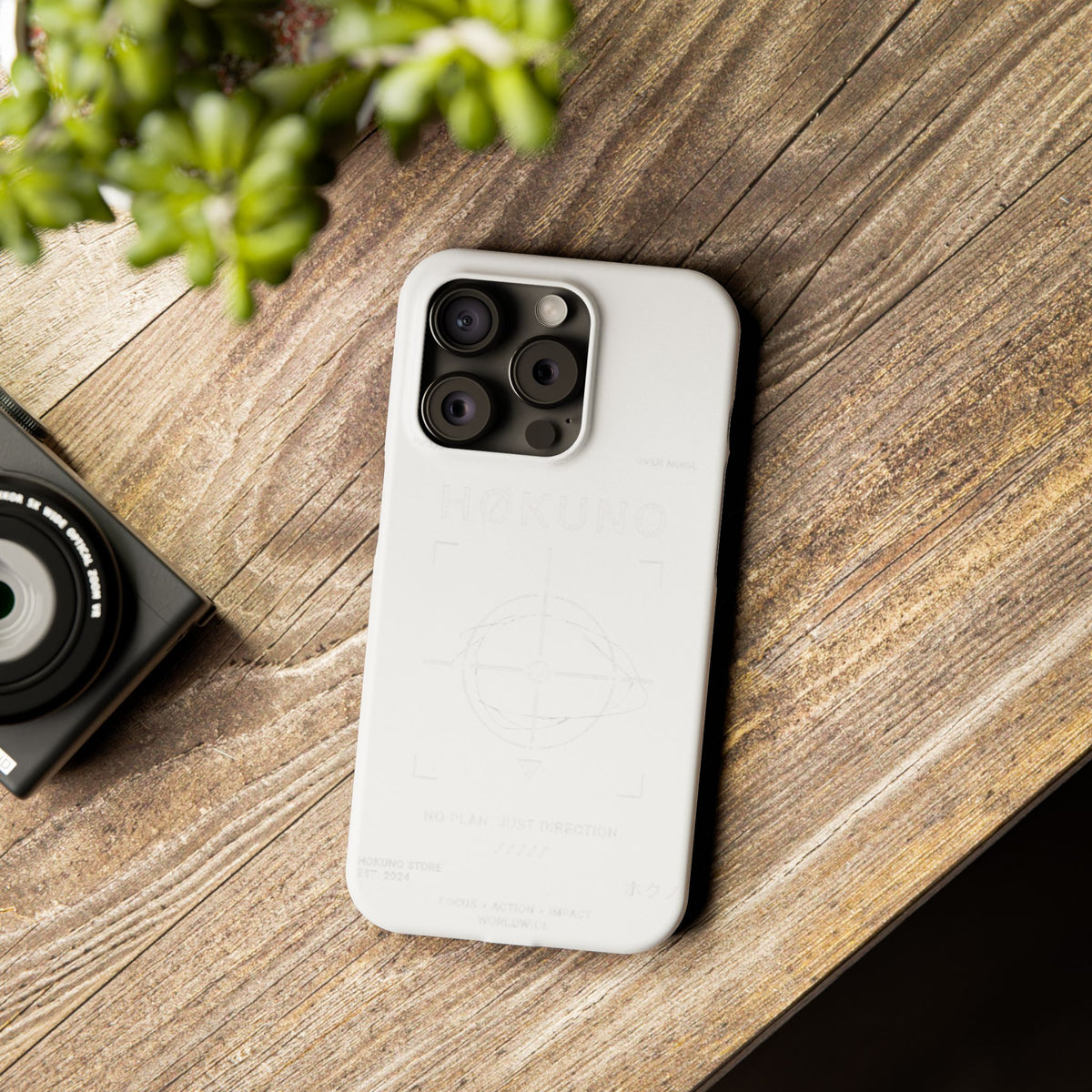Hokuno Target Design Black Case — vue 66