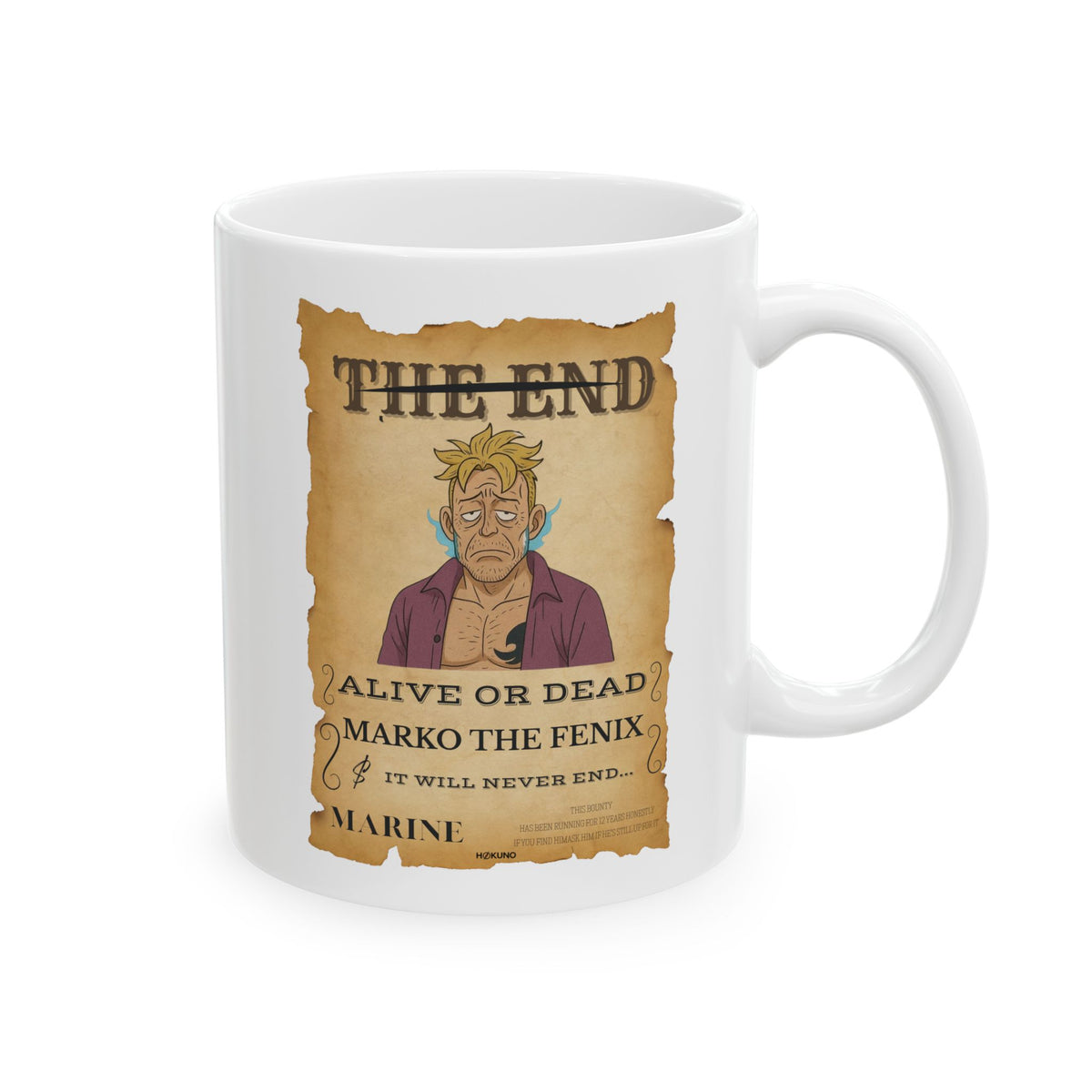 Marko The Fenix • Wanted Poster Mug — vue 5