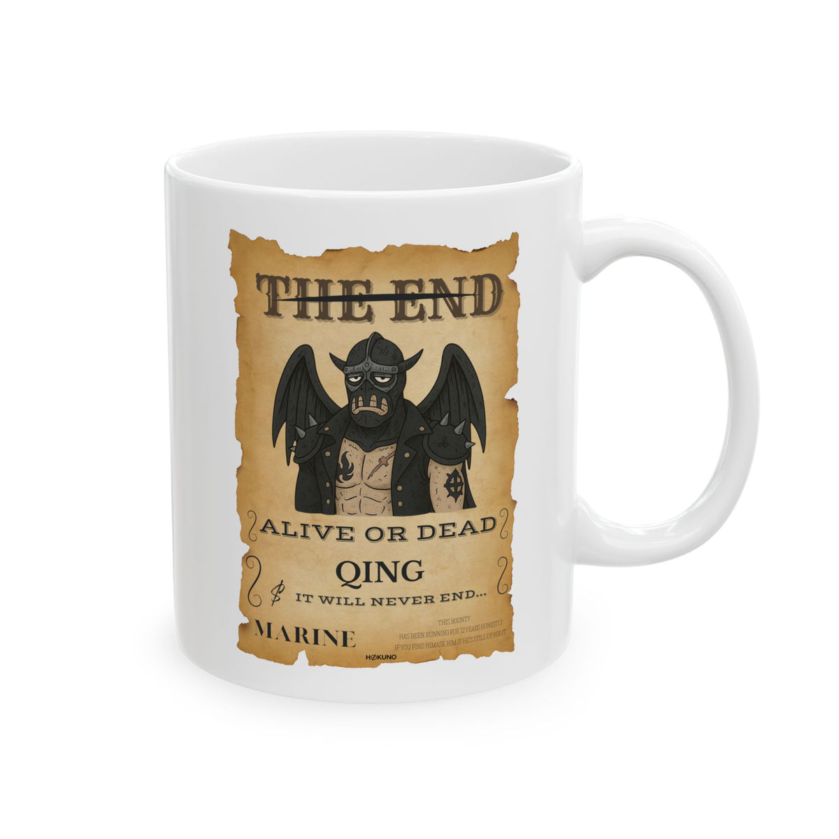 Qing • Wanted Poster Mug — vue 5