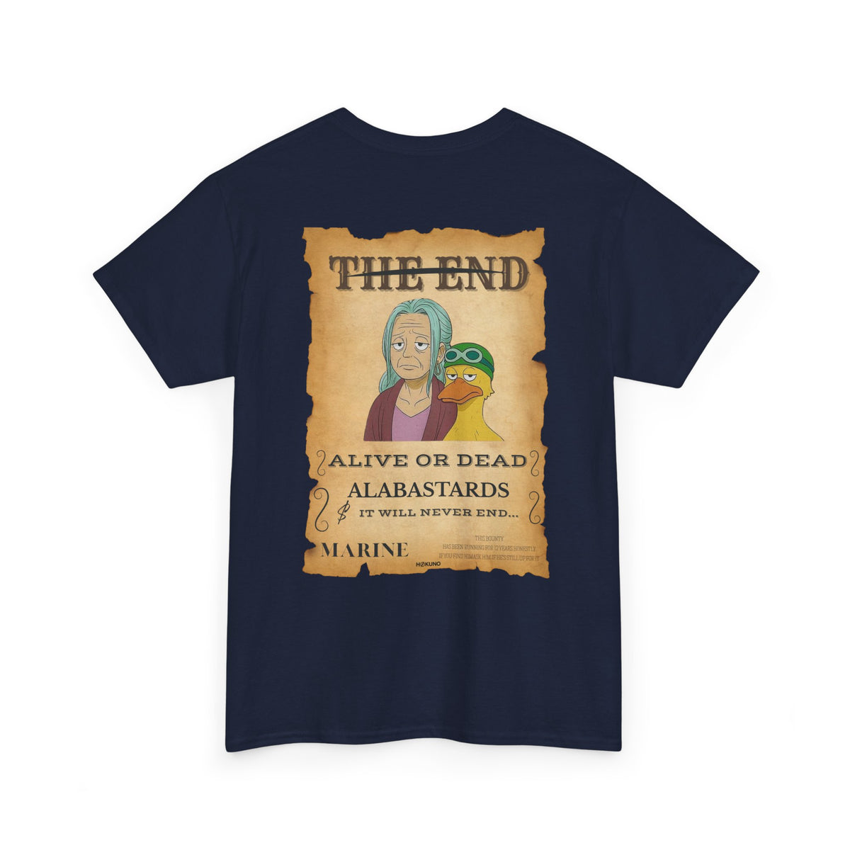 Alabastards • Wanted Poster Black Tee — vue 5