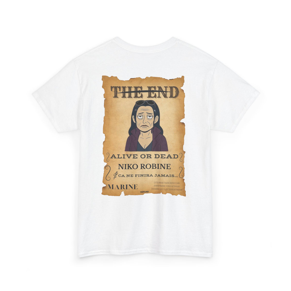 Niko Robine • Wanted Poster Tee — vue 1