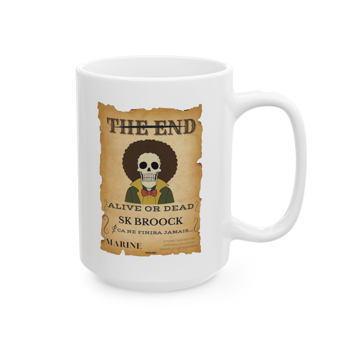 Broock • Wanted Poster Mug — vue 8