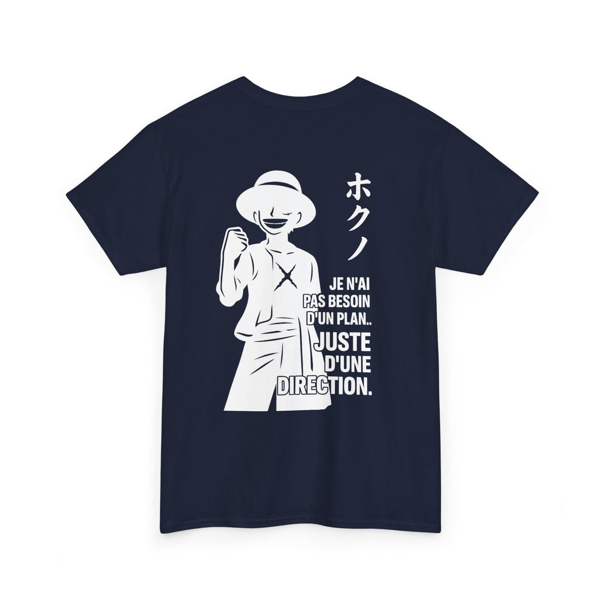 Luffy • Direction Black Tee — vue 5