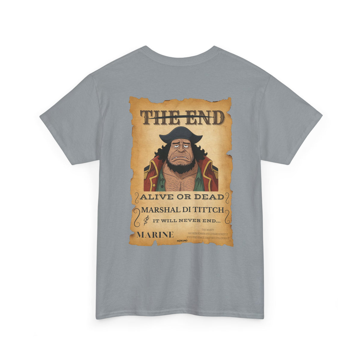 Marshal Di Tittch • Wanted Poster Tee — vue 8