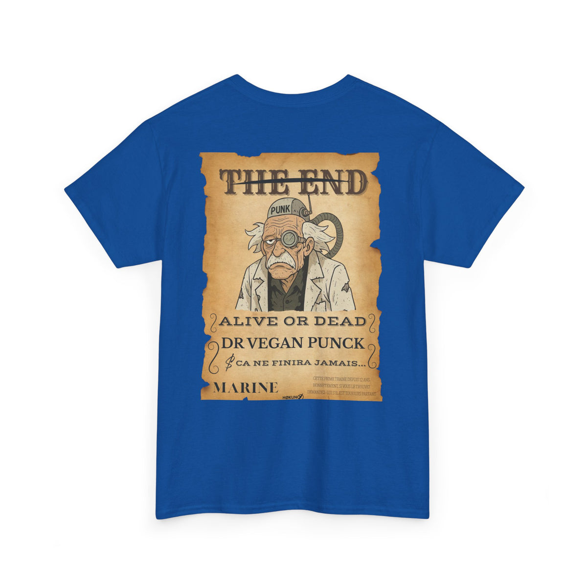 Dr Vegan Punck • Wanted Poster Tee — vue 11