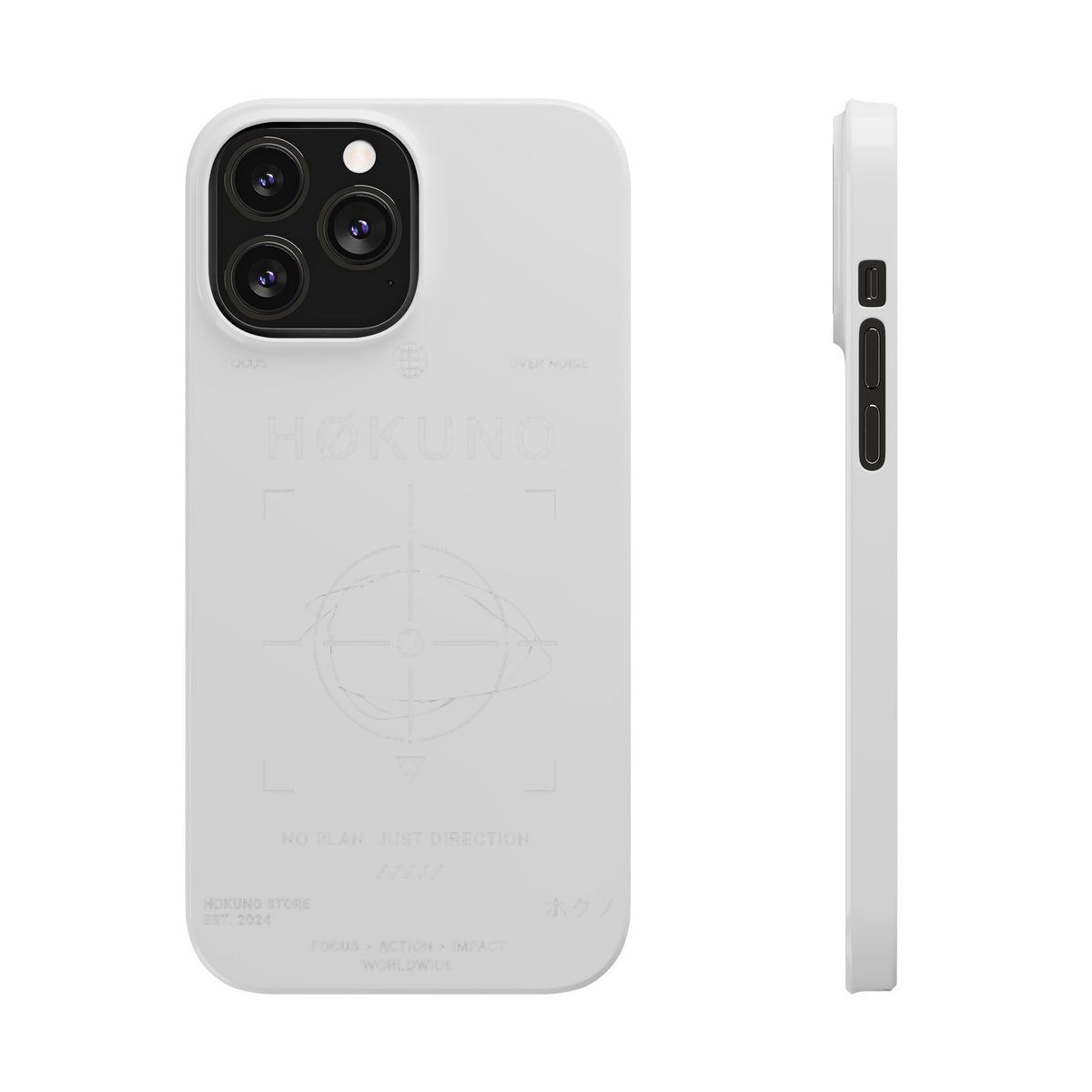 Hokuno Target Design Black Case — vue 8