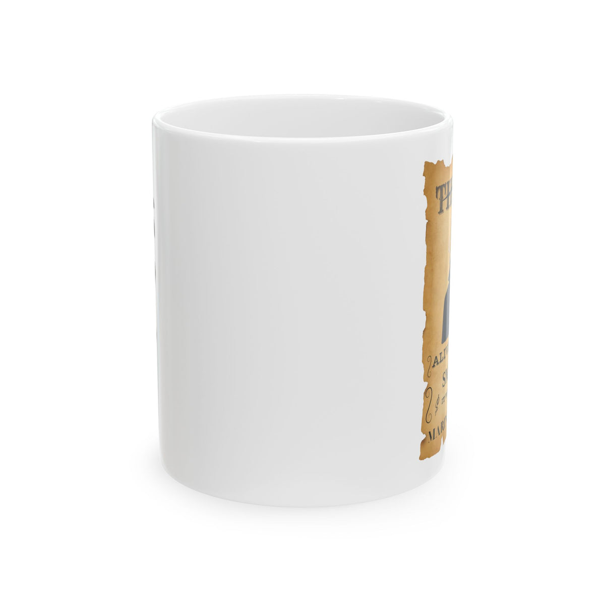 Smokerr • Wanted Poster Mug — vue 1