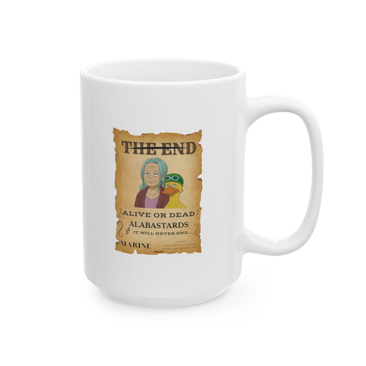 Alabastards • Wanted Poster Mug — vue 8