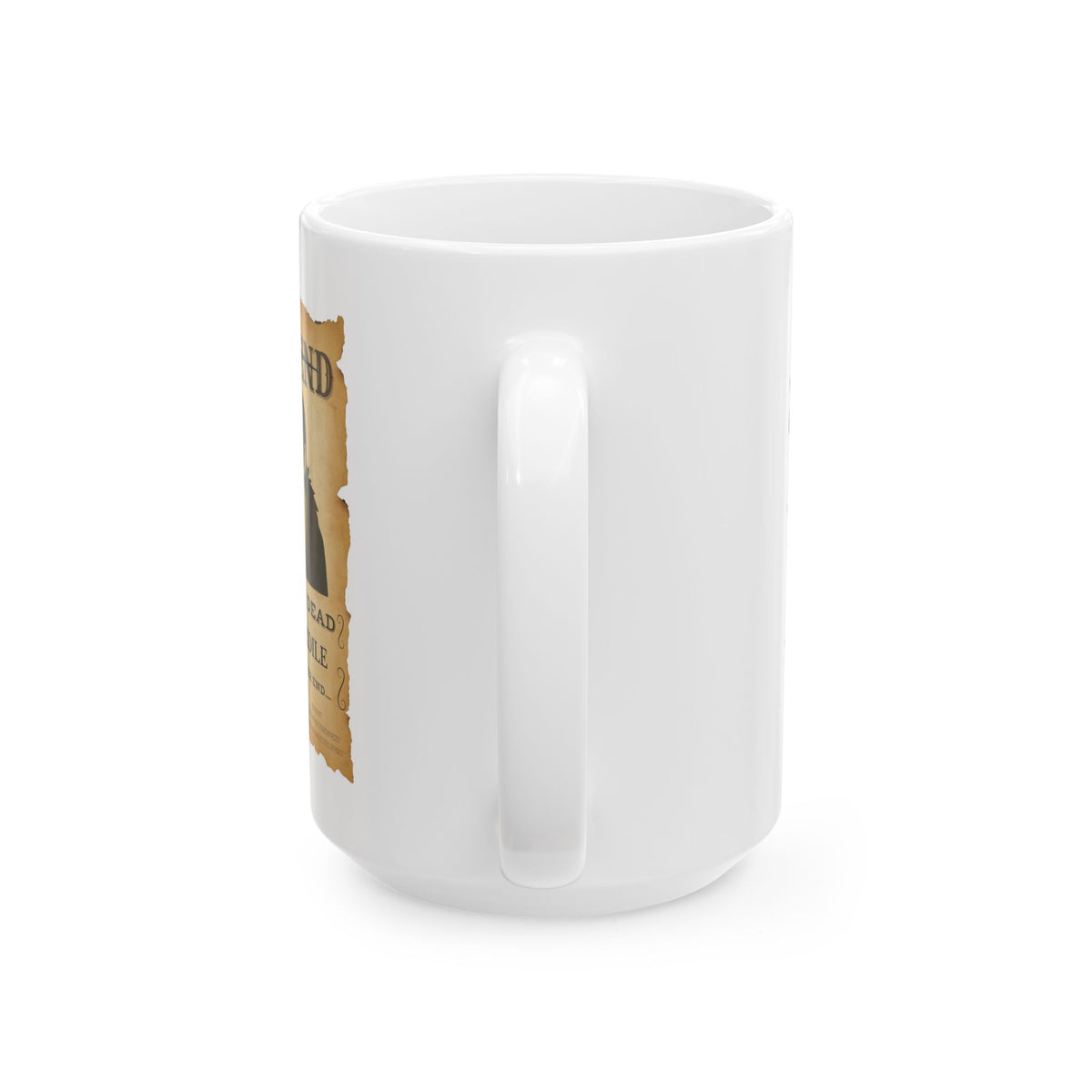 Crocockdile • Wanted Poster Mug — vue 6