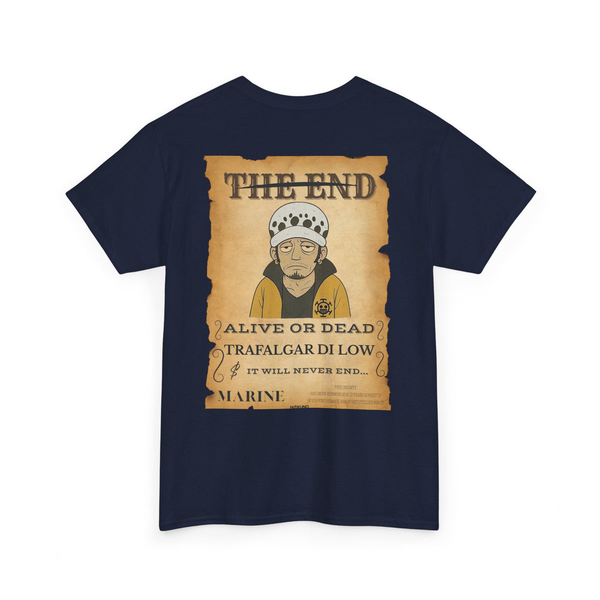 Trafalgar Di Low • Wanted Poster Black Tee — vue 5