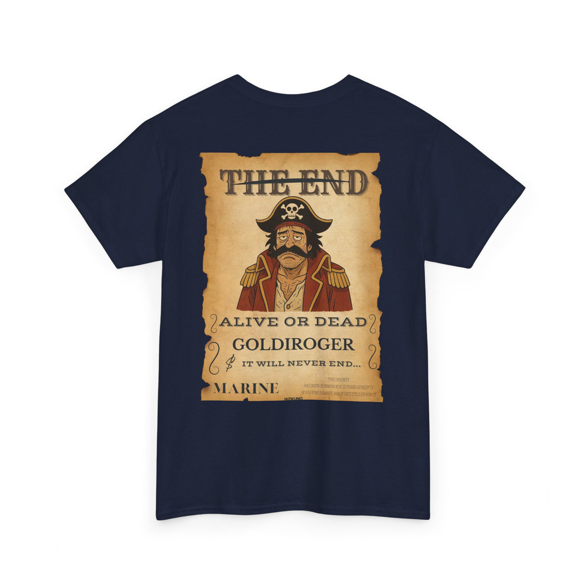 Goldiroger • Wanted Poster Black Tee — vue 5