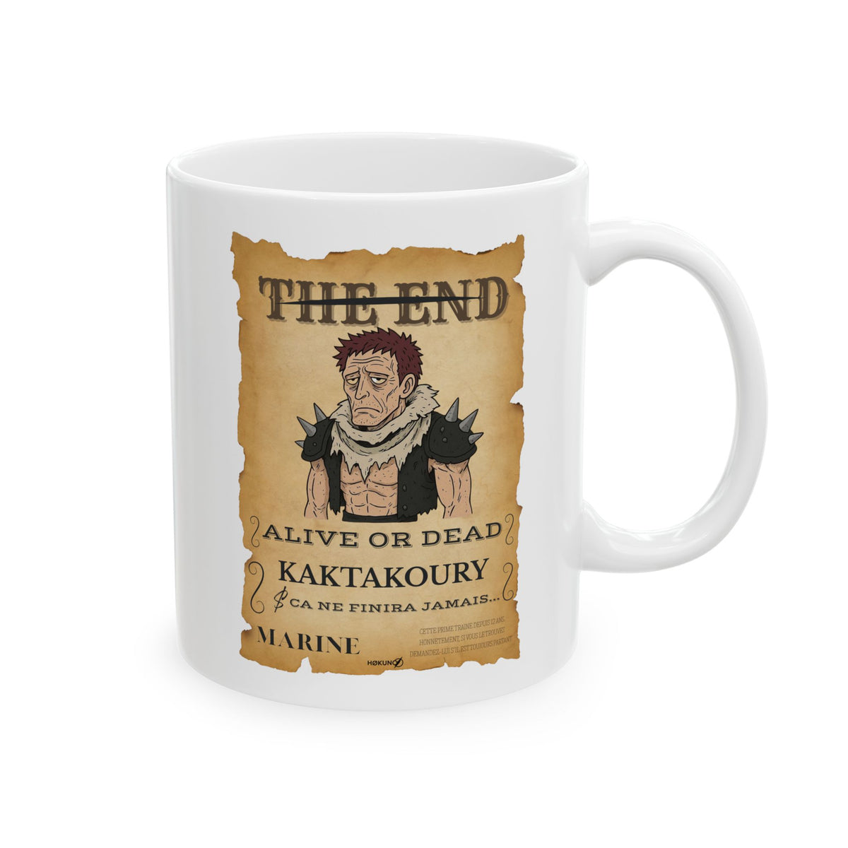 Kaktakoury • Wanted Poster Mug — vue 5