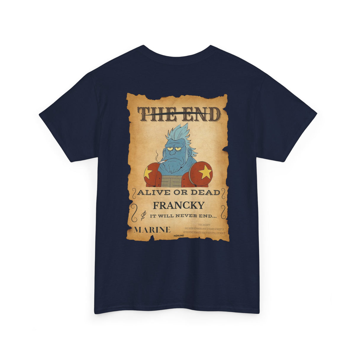 Francky • Wanted Poster Black Tee — vue 5