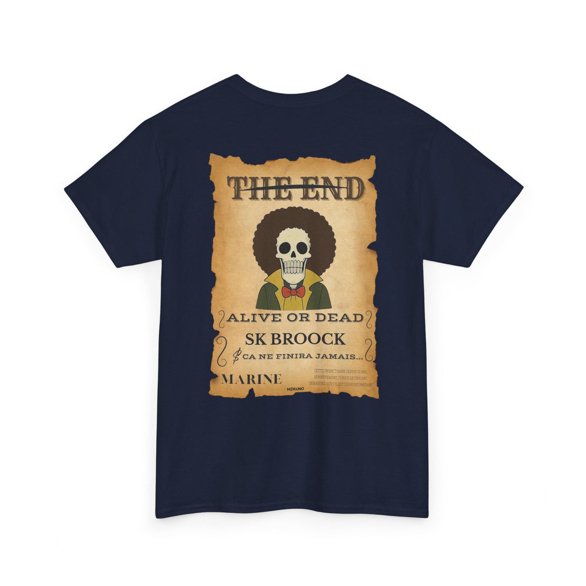 Broock • Wanted Poster Black Tee — vue 5