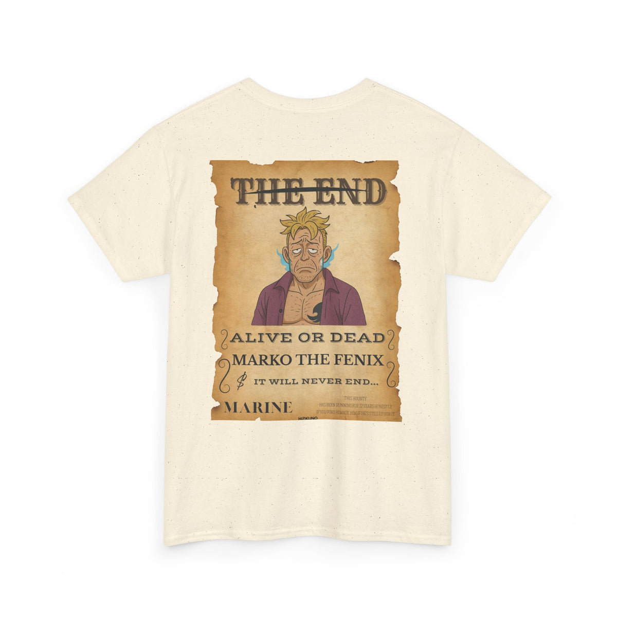 Marko The Fenix • Wanted Poster Tee — vue 5