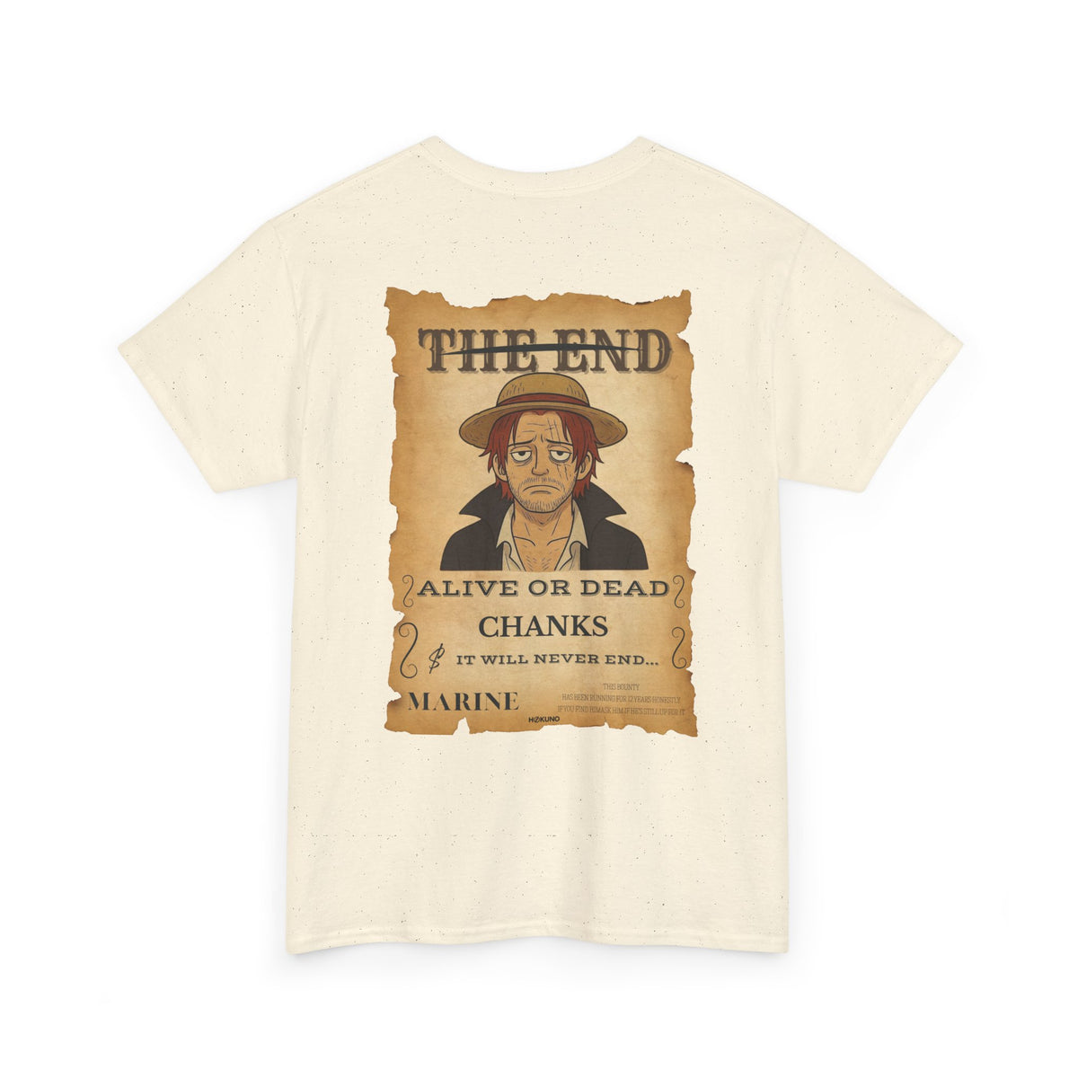 Chanks • Wanted Poster Tee — vue 5