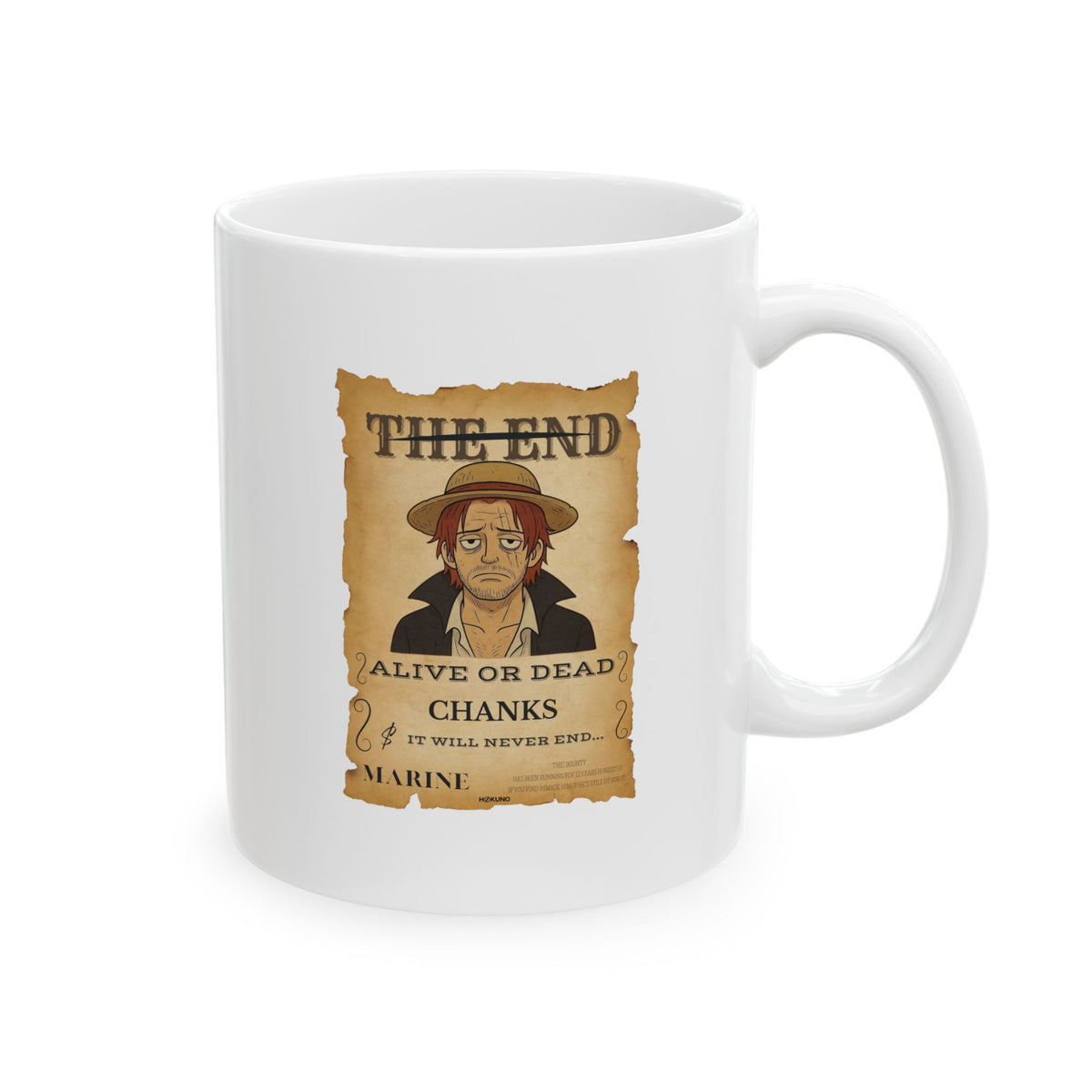 Chanks • Wanted Poster Mug — vue 5