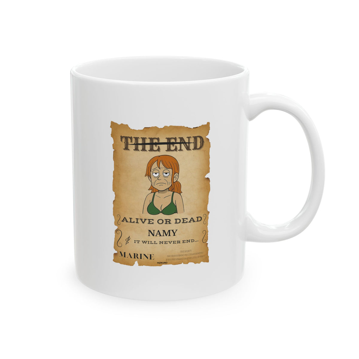 Namy • Wanted Poster Mug — vue 5