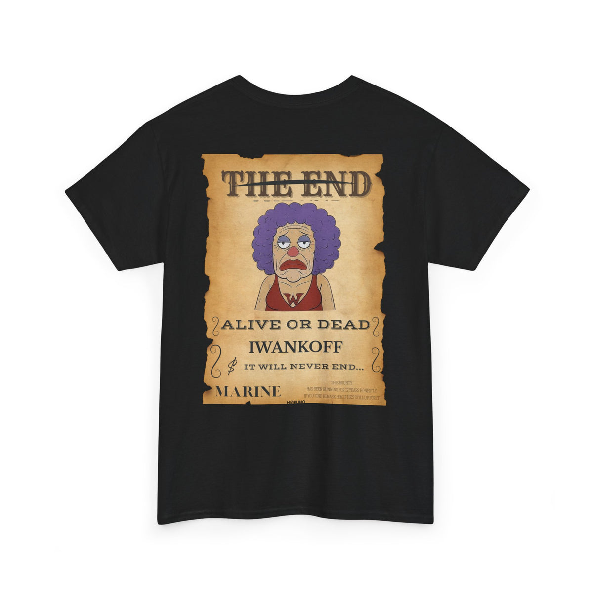 Iwankoff • Wanted Poster Black Tee — vue 2