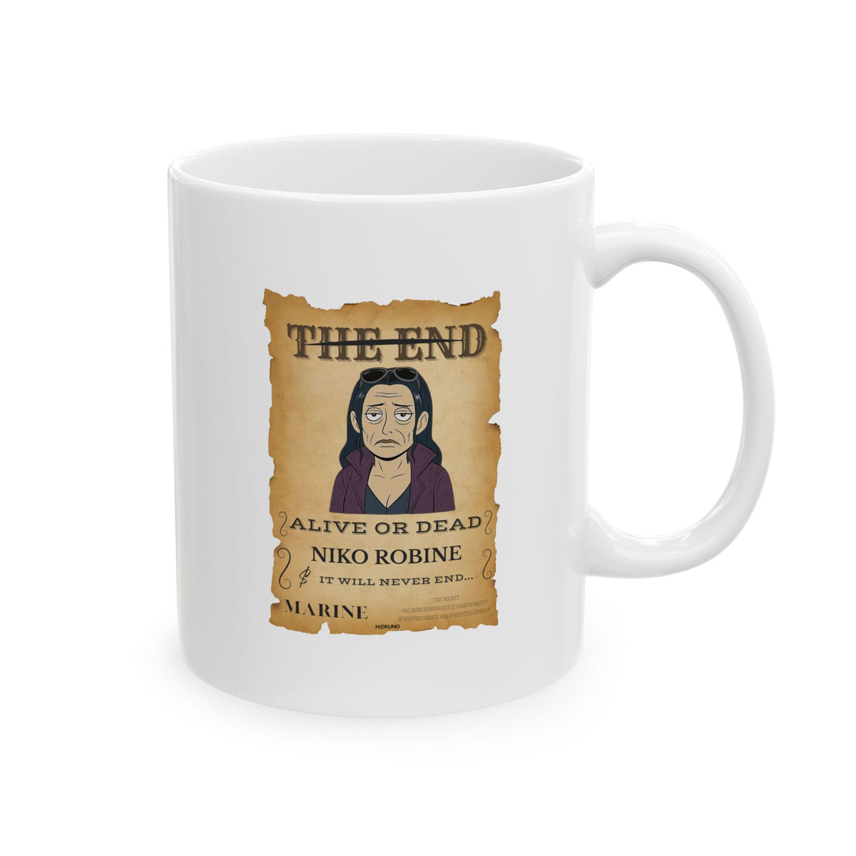 Niko Robine • Wanted Poster Mug — vue 5