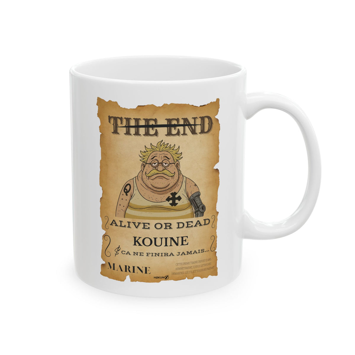 Kouine • Wanted Poster Mug — vue 5