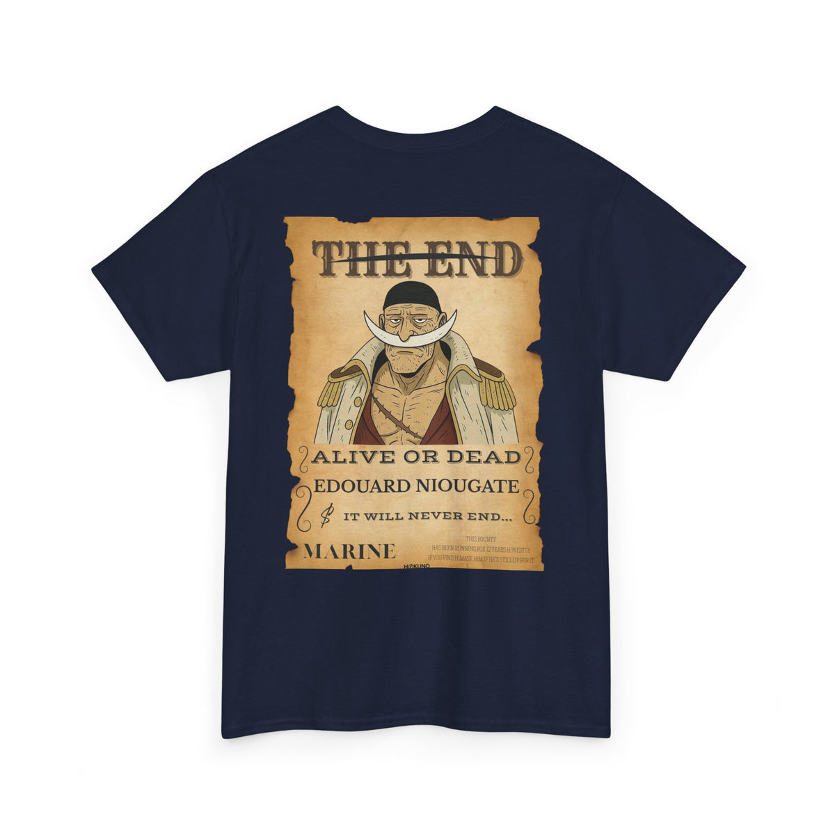 Edouard Niougate • Wanted Poster Black Tee — vue 5