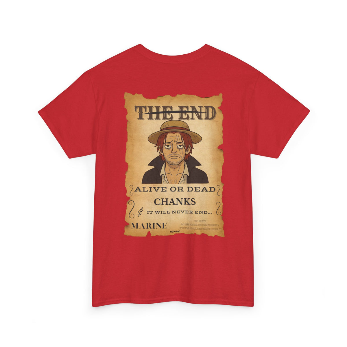 Chanks • Wanted Poster Tee — vue 14