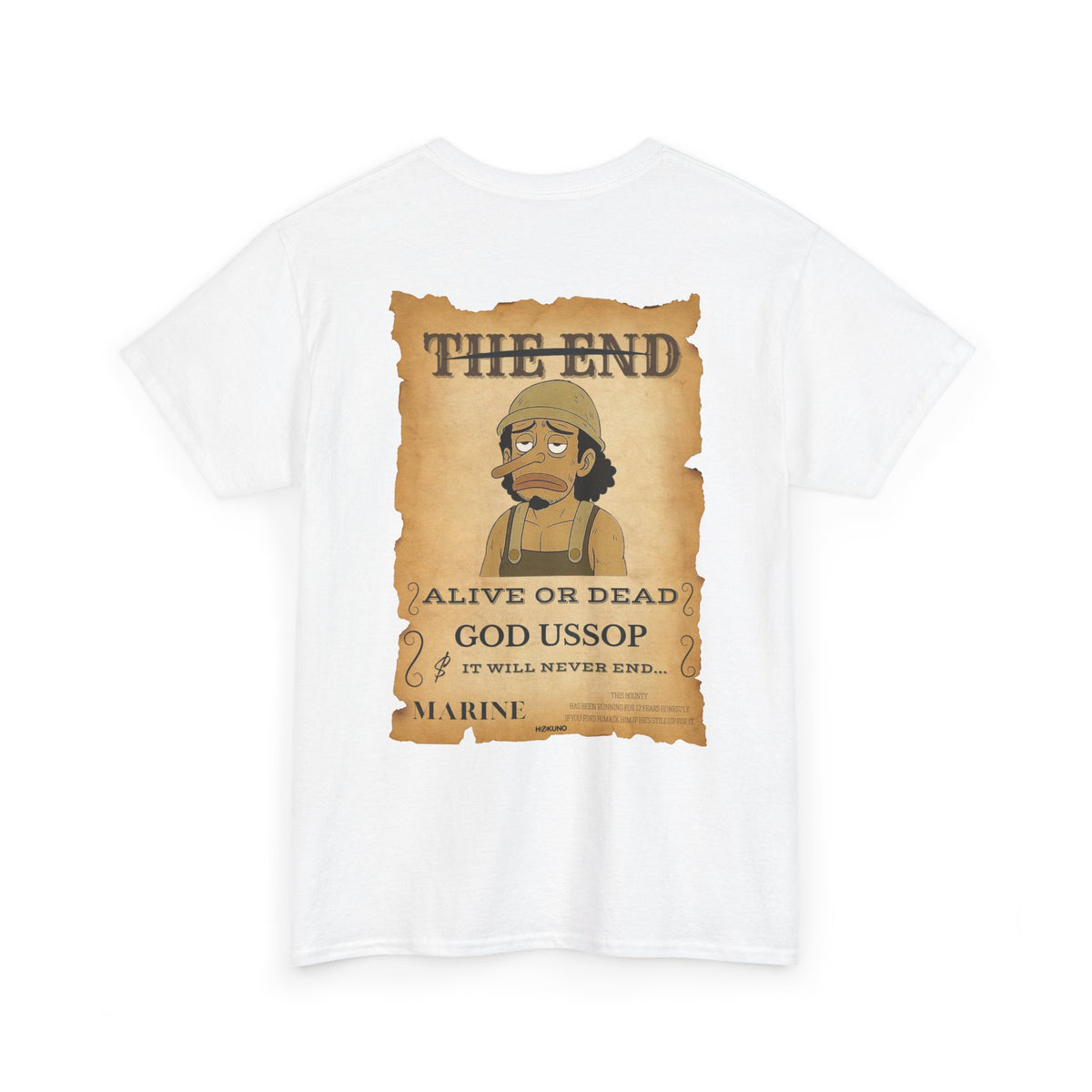 God Ussop • Wanted Poster Tee — vue 2