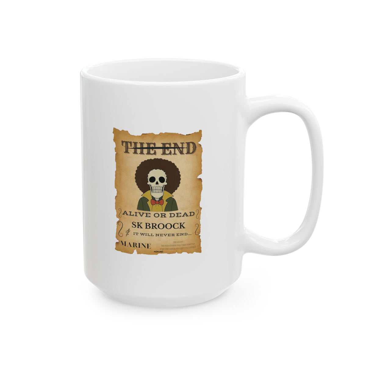 Broock • Wanted Poster Mug — vue 8