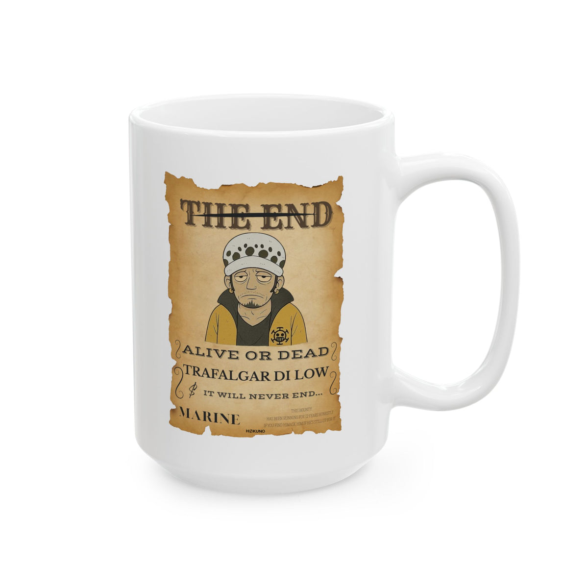 Trafalgar Di Low • Wanted Poster Mug — vue 8