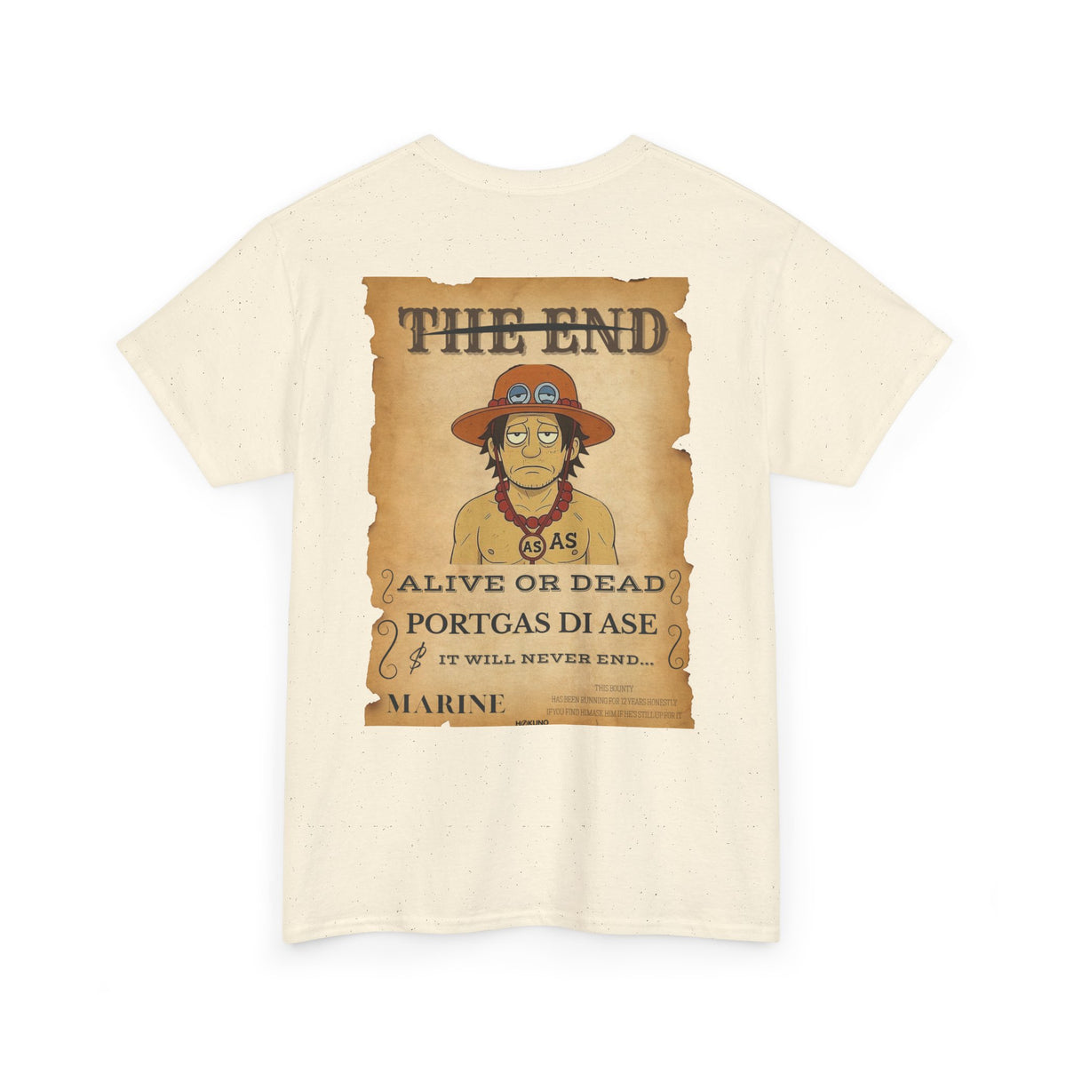 Portgas Di Ase • Wanted Poster Tee — vue 5