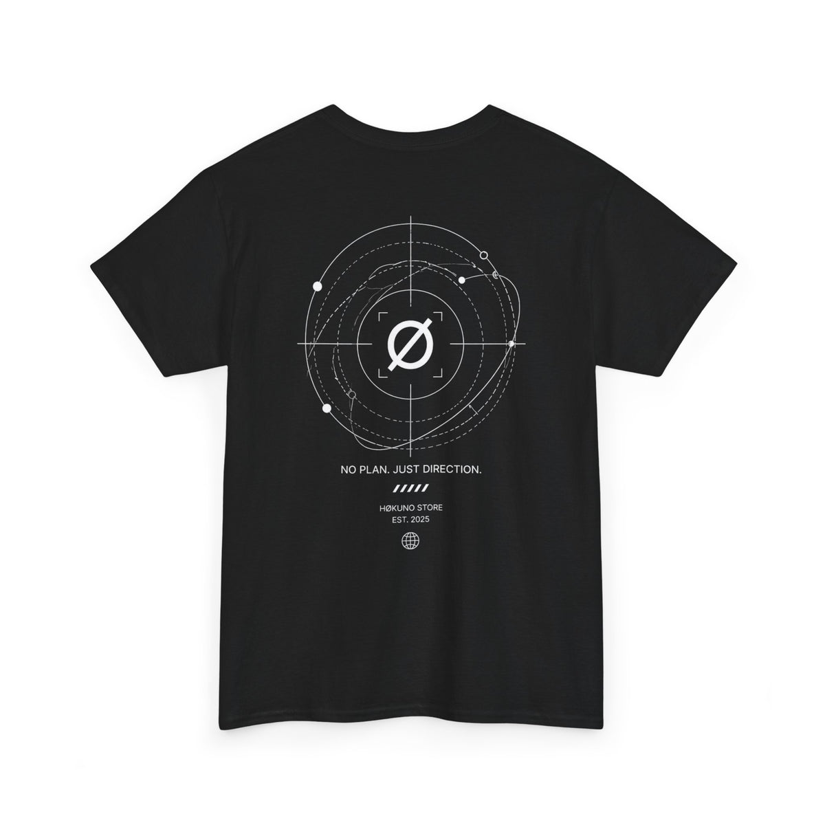 Hokuno Orbite Design Black Tee — vue 2