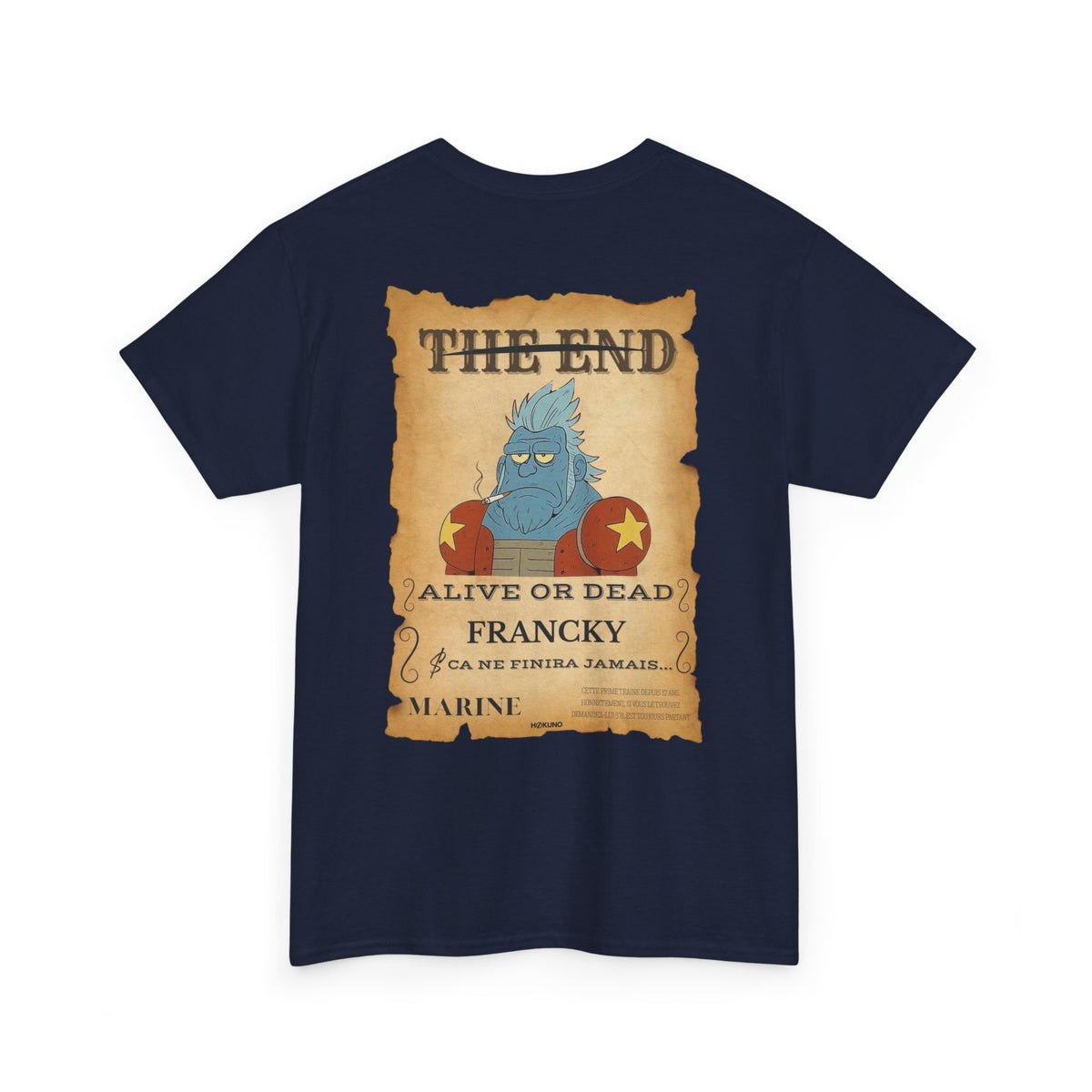 Francky • Wanted Poster Black Tee — vue 5