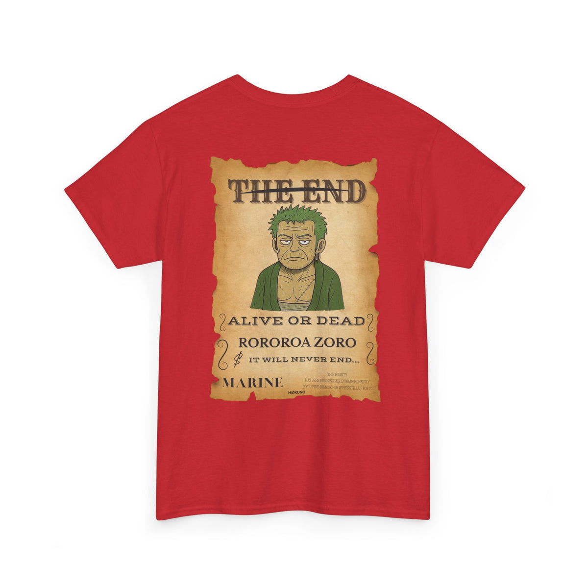 Rororoa Zoro • Wanted Poster Tee — vue 14