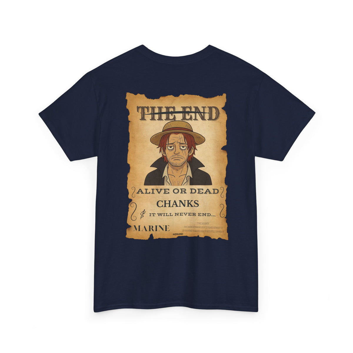 Chanks • Wanted Poster Black Tee — vue 5