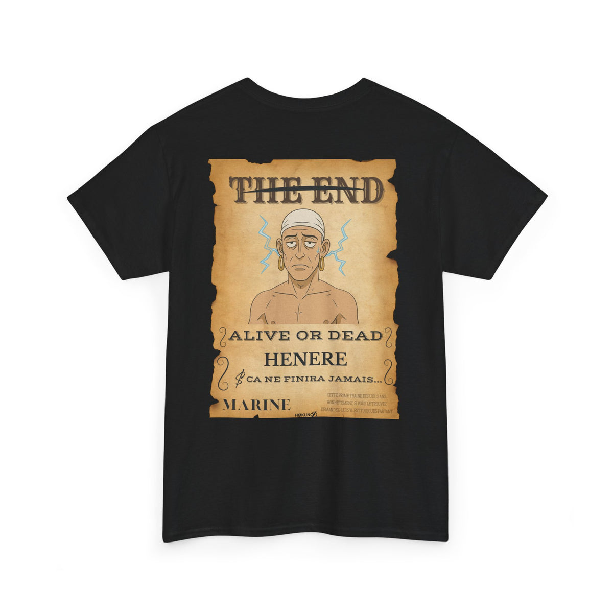 Henere • Wanted Poster Black Tee — vue 2