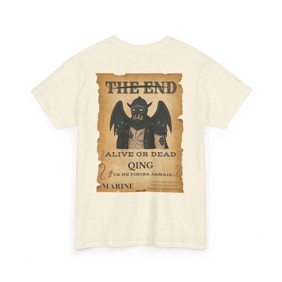 Qing • Wanted Poster Tee — vue 5