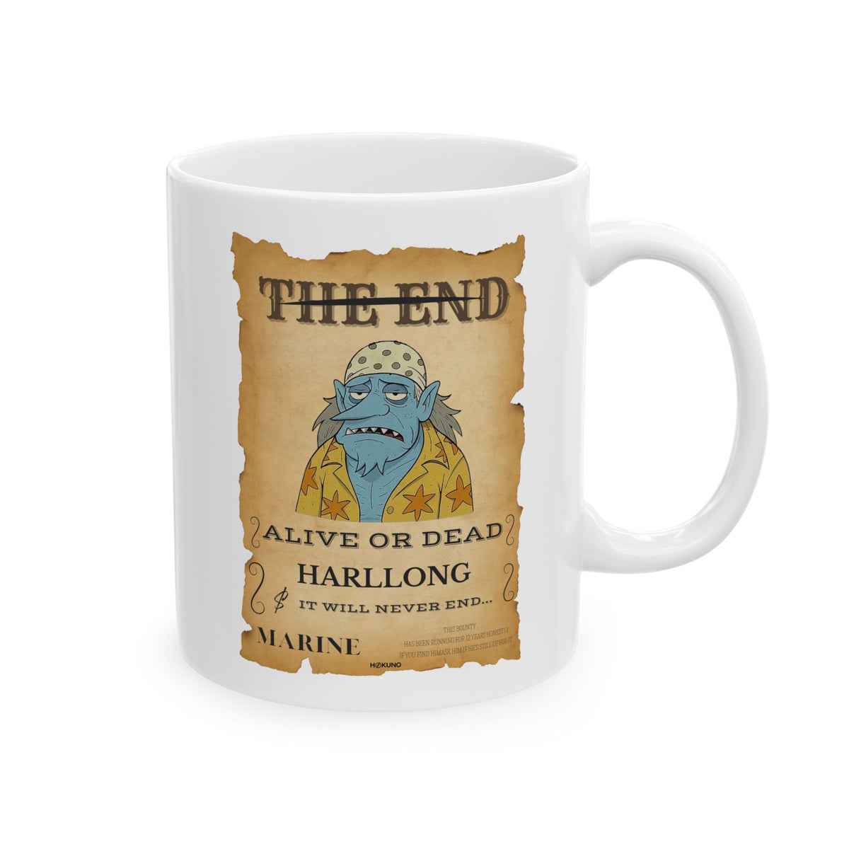Harllong • Wanted Poster Mug — vue 5