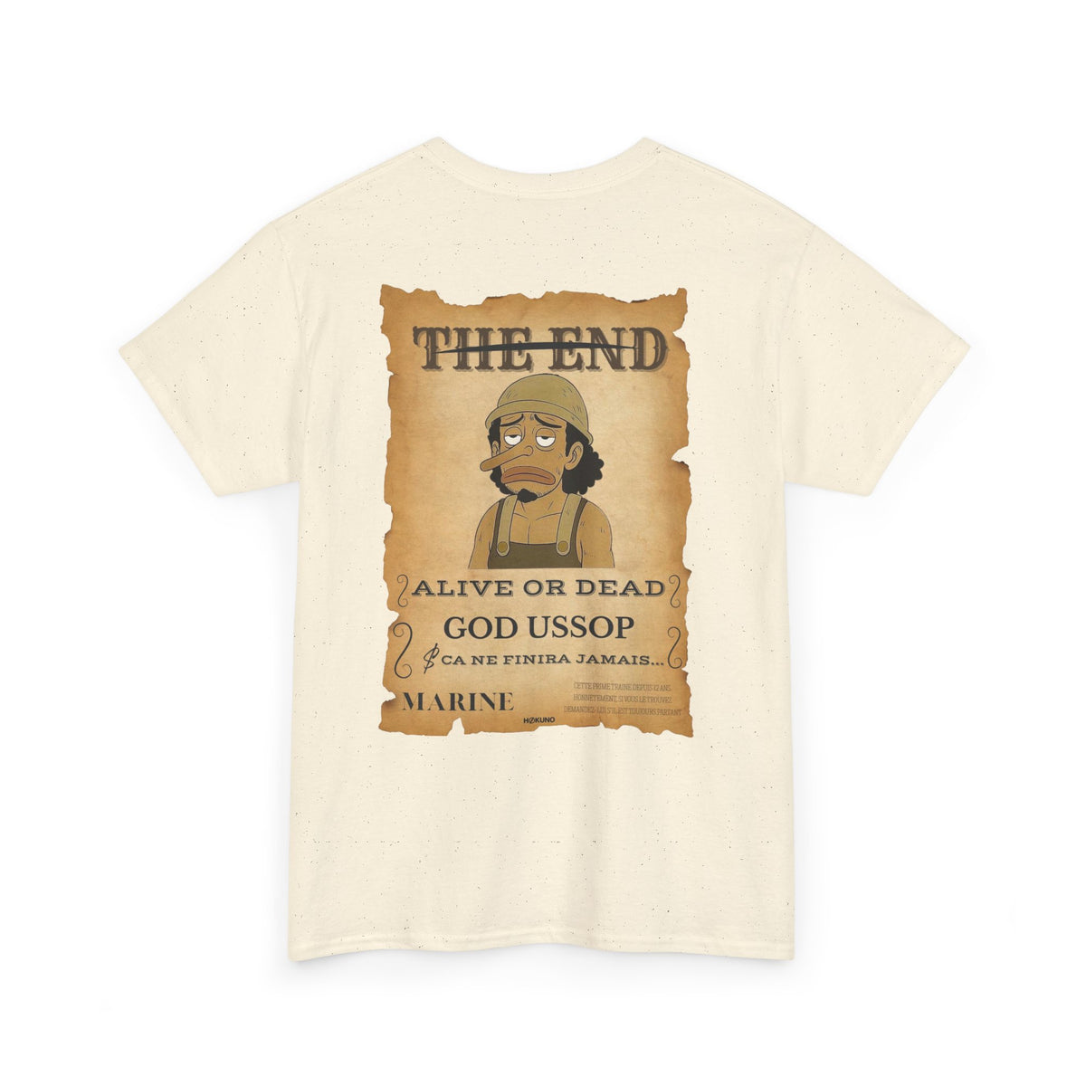 God Ussop • Wanted Poster Tee — vue 2