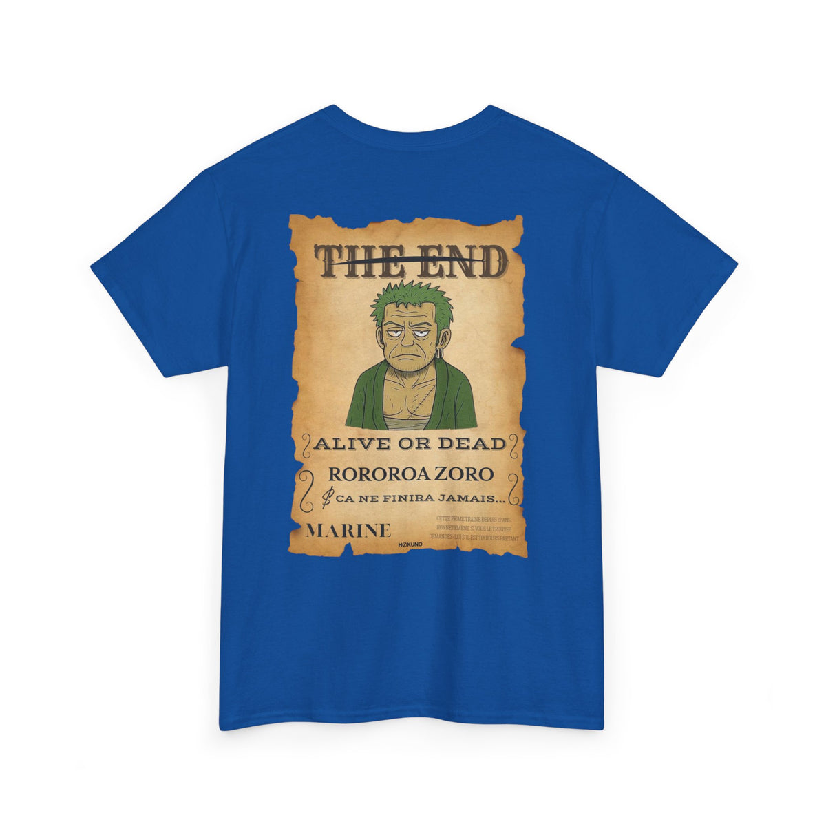 Rororoa Zoro • Wanted Poster Tee — vue 4